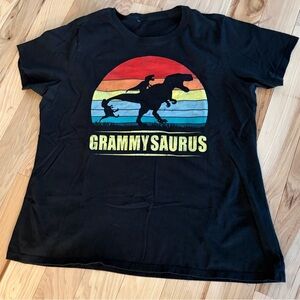 Port Authority Black GRAMMYSAURUS Tee